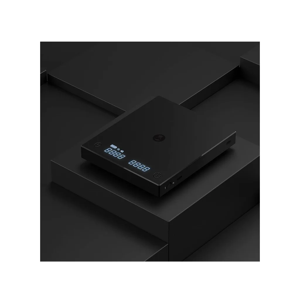 ترازو اسکیل قهوه هوشمند تایم مور مدل Black Mirror Basic Plus