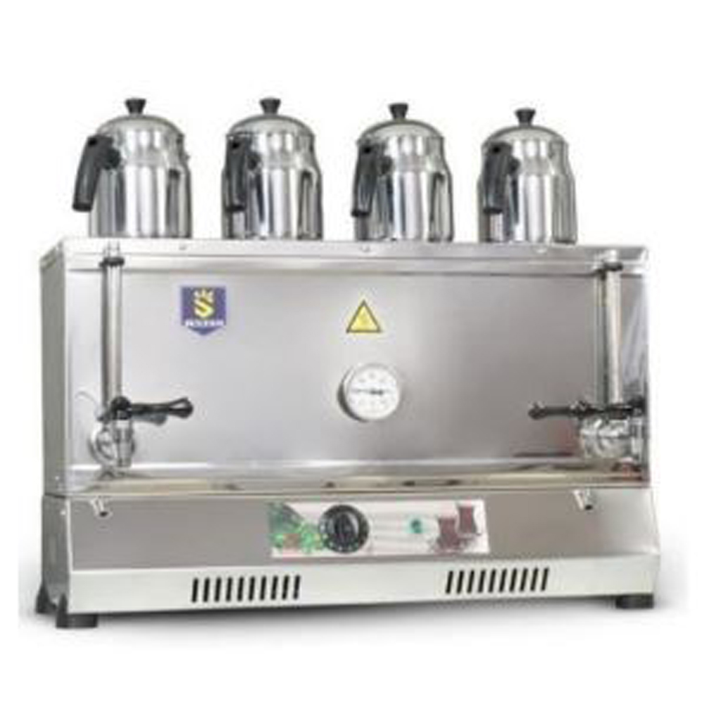 چای ساز صنعتی چهار قوری اتومات سلطان SU-EA444