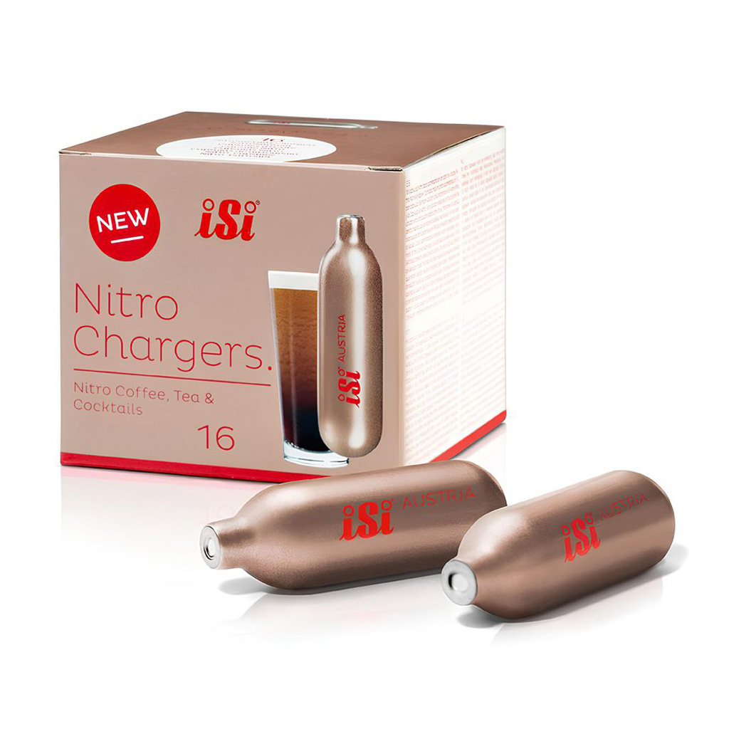 کپسول شارژ دستگاه نیترو کافی ISI بسته 16 عددی