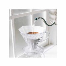 فیلتر کاغذی V60 سفید هاریو 100 عددی