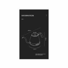 کتل قهوه دمی بمبر مدل Pour Over