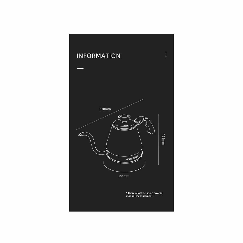 کتل قهوه دمی بمبر مدل Pour Over