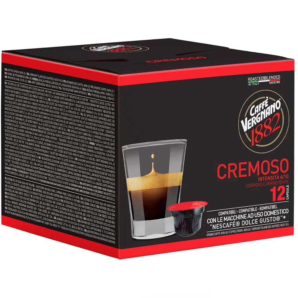 کپسول نسپرسو Cafe Vergnano 1882 مدل Dolce Gusto, CREMOSO